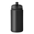 Bidón Deportivo 500ml Sin BPA Negro