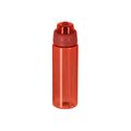 Bidón de 750ml doble sistema para beber Roj
