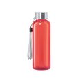 Bidón Tritán 500ml con Tapón y Cordón Roj