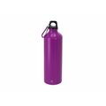 Bidón aluminio de 800 ml con mosquetón Fucsi