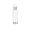 Bidón transparente RPET reciclado y base de acero