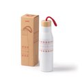 Bidón de 500 ml con tapa de bambú
