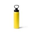Bidón 750ml de acero con doble pared y asa Amarillo