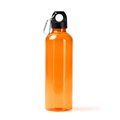 Bidón de 800 ml con asa y mosquetón Naranja Talla Única Adulto