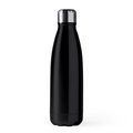 Bidón de acero inoxidable 700 ml Negro TALLA ÚNICA ADULTO