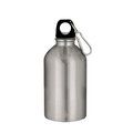Bidón acero reciclado 500 ml con mosquetón Plat