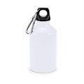 Bidón aluminio 330 ml mosquetón de color a juego