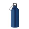 Bidón Aluminio 500ml con Mosquetón Azul Marino