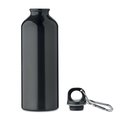 Bidón Aluminio 500ml con Mosquetón