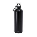 Bidón aluminio de 800 ml con mosquetón Neg