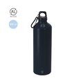 Bidón aluminio de 800 ml con mosquetón