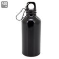 Bidón aluminio con mosquetón de 420ml