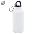 Bidón aluminio con mosquetón de 420ml