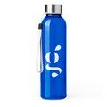 Bidón de cristal 500ml con cinta para transportar