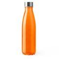 Bidón de cristal translúcido Naranja Talla Única Adulto