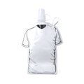 Bidón flexible de plástico forma de camiseta (500 ml) Blanco