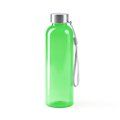 Bidón RPET 600 ml con cuerpo translúcido Verde Helecho