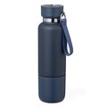 Bidón Térmico 550ml con Lanyard y Vaso Mar