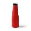 Bidón térmico de 600 ml y tapón pulsador Rojo