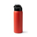 Bidón térmico de acero con botón de apertura 930ml Rojo