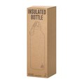 Bidón térmico mate 500ml de doble pared y mosquetón