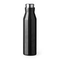 Bidón termo de acero inoxidable 600 ml Negro Talla Única Adulto