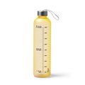 Bidón translúcido de 1L Amarillo Talla Única Adulto