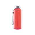 Bidón Tritán 500ml con Tapón y Cordón Roj