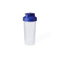 Bidón de 800 ml tapón dosificador y filtro Azul