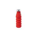 Bidón Silicona Plegable 550ml Roj