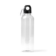 Bidón de 800 ml con asa y mosquetón Transparente