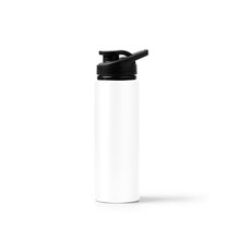 Bidón de aluminio con acabado metalizado Blanco