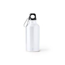 Bidón aluminio pared simple de 400 ml Blanco TALLA ÚNICA ADULTO