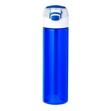 Bidón de Tritan 650 ml Tapa con resorte Azul
