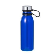 Bidón RPET Translúcido 830ml con agarre Azul