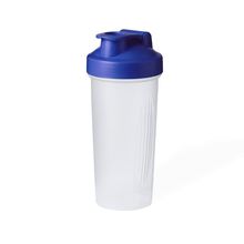 Bidón de 800 ml tapón dosificador y filtro Azul