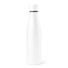 Bidón térmico 500 ml de acero inoxidable Blanco