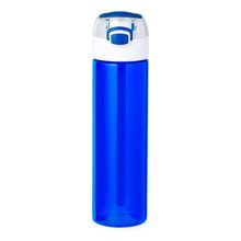 Bidón de Tritan 650 ml Tapa con resorte Azul