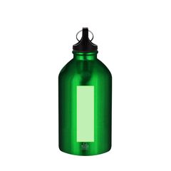 Bidón acero reciclado 500 ml con mosquetón | Area 9 | 25 x 80