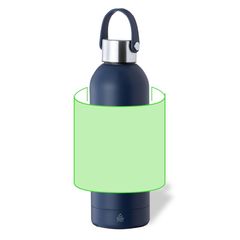 Bidón Térmico 500ml Acero Inox | Alrededor del bidón | 180 x 100