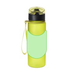 Bidón de Tritan 500ml con animales y tapa de resorte | Area 1 | 70 x 100