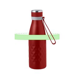 Bidón Térmico 550ml Asa Silicona | Area 1 | 180 x 20