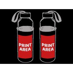 Bidón 500ml con Funda Neopreno | Funda (Dos Caras Diferentes) | 60 x 100