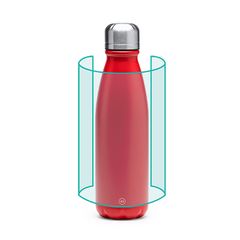 Bidón de 550 ml y tapón antigoteo | ZONA2 | 200 x 100