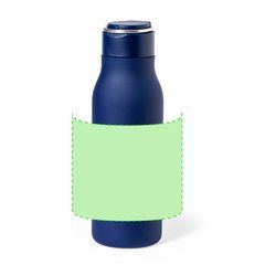 Bidón 600ml Inox Satinado | Alrededor del bidón | 100 x 90