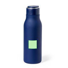 Bidón 600ml Inox Satinado | Centrado en el frontal | 30 x 30