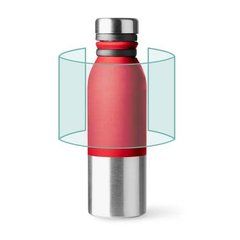 Bidón de acero bicolor acabado mate 850ml | ZONA1 | 180 x 80