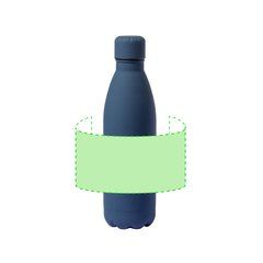 Bidón Acero Inox. 790ml Tacto Goma | Alrededor del bidón | 210 x 80