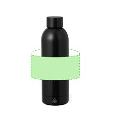 Bidón Acero Inox Mate 500ml Térmico | Area 5 | 125 x 80