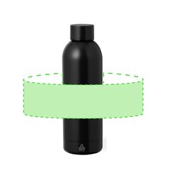 Bidón Acero Inox Mate 500ml Térmico | Area 7 | 210 x 80
